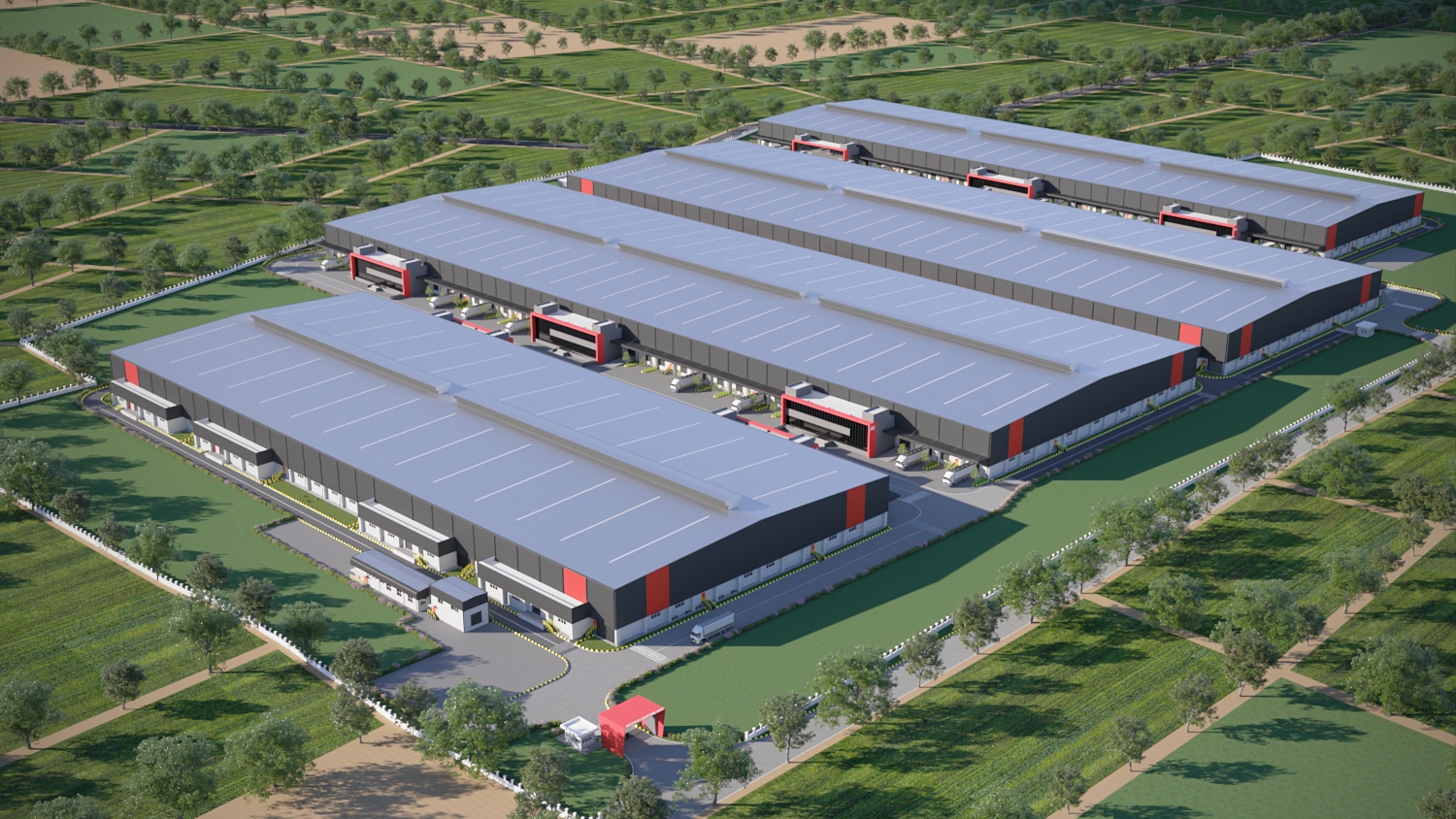 Industrial property with Vastu compliance